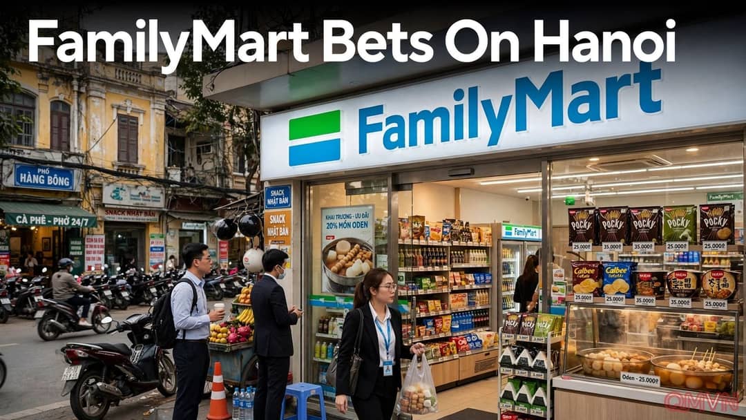 FamilyMart mở cửa hàng đầu tiên tại Hà Nội, đặt mục tiêu 300 cửa hàng vào năm 2031