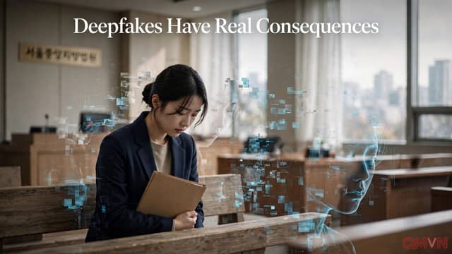 Hàn Quốc tuyên 18 tháng tù với sinh viên Trung Quốc tạo hơn 1100 ảnh deepfake của đồng nghiệp