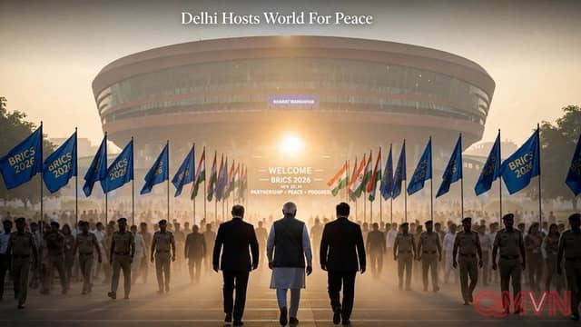 Ấn Độ: Tổng thống Putin và Chủ tịch Tập tới New Delhi dự hội nghị thượng đỉnh BRICS lịch sử