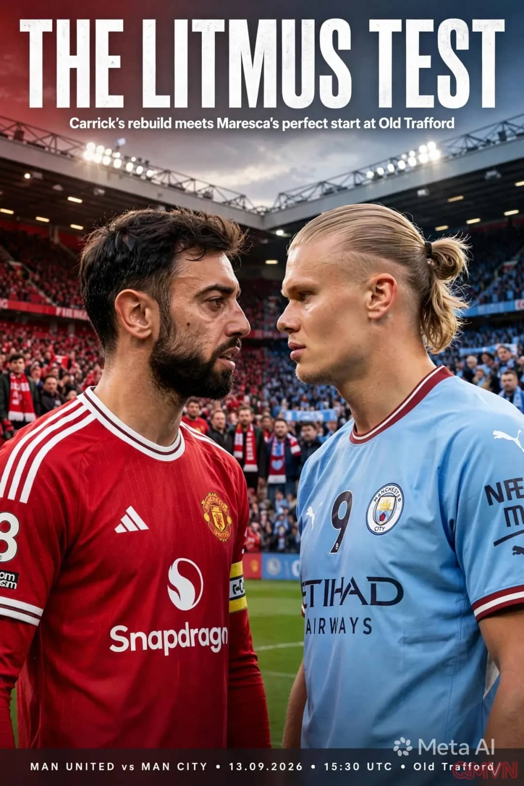 Manchester United đại chiến Manchester City: Old Trafford thử lửa tân binh huấn luyện Enzo Maresca trong derby thành Manchester