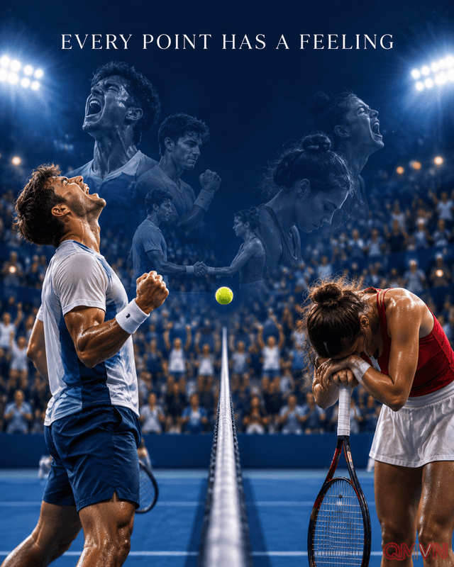 US Open 2026 qua từng khung hình: khi cảm xúc của các tay vợt nói nhiều hơn bảng tỷ số