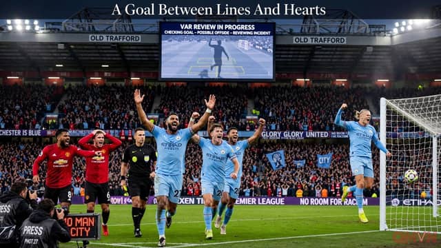 Khi VAR Nhìn Vào Bàn Thắng Của Haaland, Derby Manchester Lại Nóng Lên Vì Một Cái Đầu Cúi Xuống