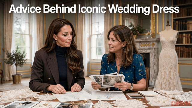 Vương quốc Anh tiết lộ cách Kate Middleton tìm lời khuyên Vogue tại Clarence House cho váy cưới biểu tượng