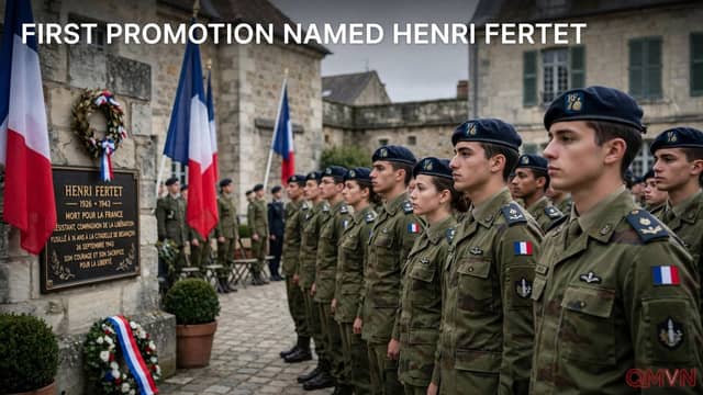 Quân đội Pháp đặt tên khóa đầu tiên của tân binh nghĩa vụ quân sự mới theo Henri Fertet kháng chiến bị xử bắn năm 16 tuổi