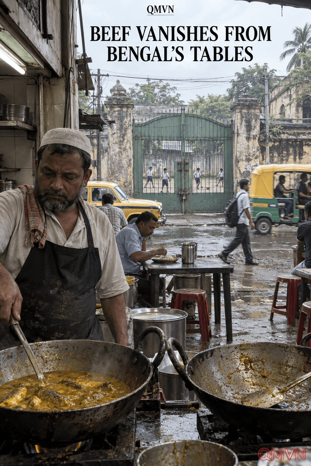 Thịt bò dần biến mất khỏi bàn ăn Bengal khi quy định mới ở Ấn Độ làm thay đổi thực đơn và sinh kế