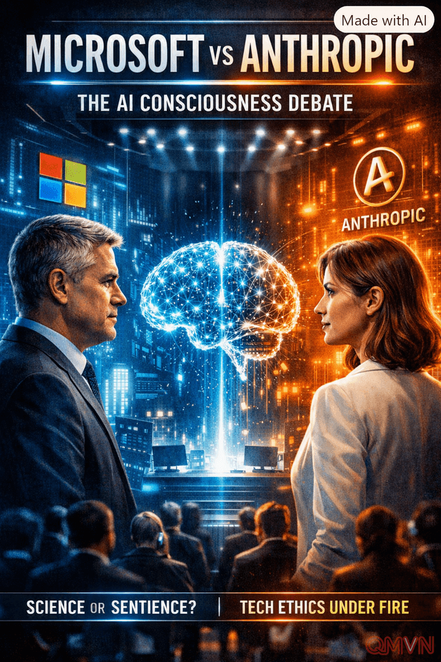 Giám đốc AI của Microsoft chỉ trích cách Anthropic huấn luyện Claude về ý thức và phúc lợi AI