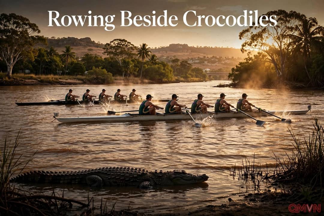 Sông đầy cá sấu Fitzroy ở Rockhampton được phê duyệt tổ chức chèo thuyền cho Olympic Brisbane 2032 gây tranh cãi