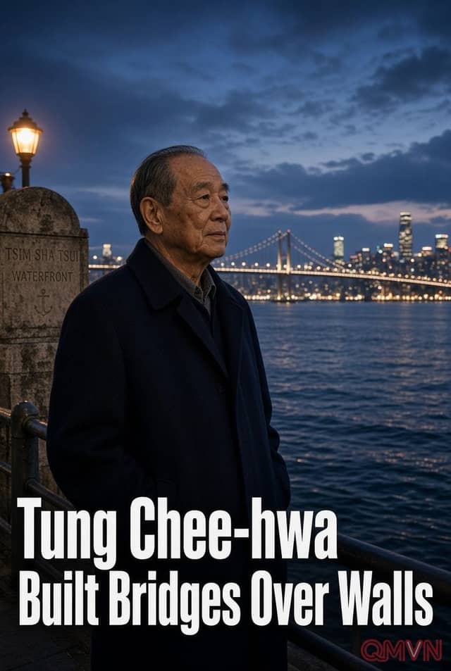 Người đàn ông bắc nhịp cầu qua những bức tường ngăn cách trong ký ức lịch sử tại Hồng Kông