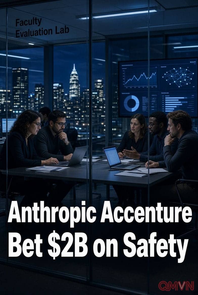 Anthropic và Accenture cam kết hai tỷ đô la đánh giá an toàn trí tuệ nhân tạo độc lập tại Mỹ