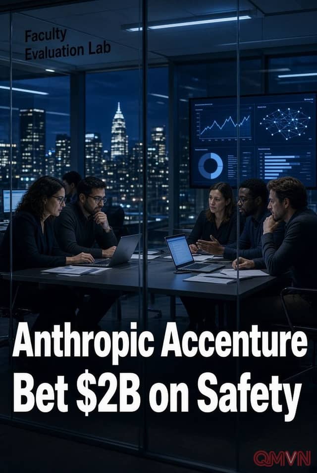 Anthropic và Accenture cam kết hai tỷ đô la đánh giá an toàn trí tuệ nhân tạo độc lập tại Mỹ