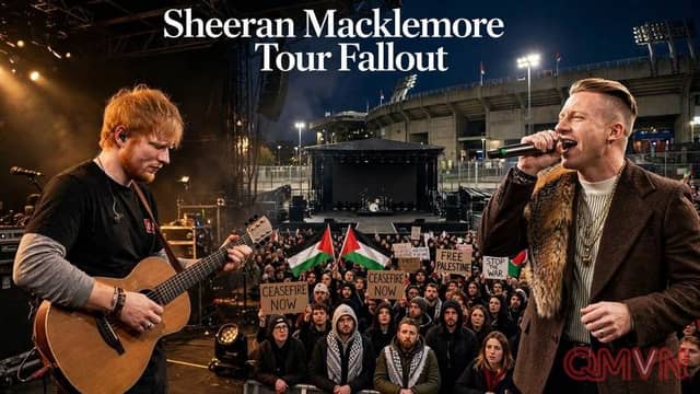 Tất cả những gì chúng ta biết về vụ tranh cãi giữa Ed Sheeran và Macklemore về Palestine