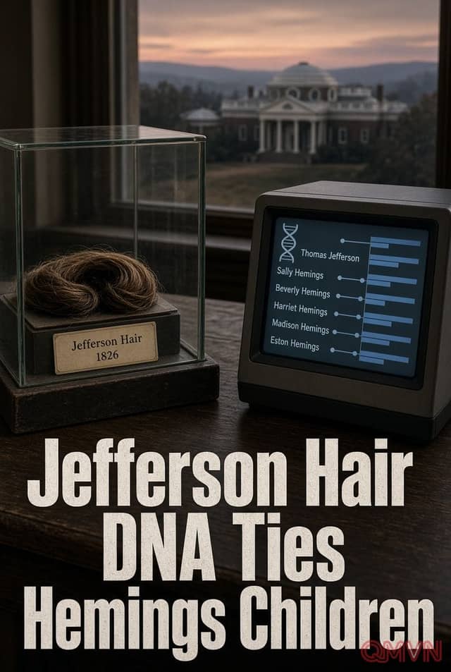 Viện Smithsonian giải mã bộ gen từ lọn tóc của Thomas Jefferson khẳng định mối liên hệ huyết thống lịch sử tại Mỹ