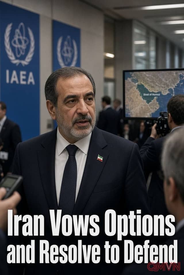 Iran khẳng định quyết tâm vững chắc và nhiều phương án chiến lược để tự vệ trước các mối đe dọa