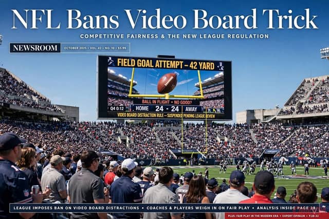 NFL yêu cầu màn hình video phải hiển thị đồng bộ trong các pha đá phạt để đảm bảo công bằng thi đấu