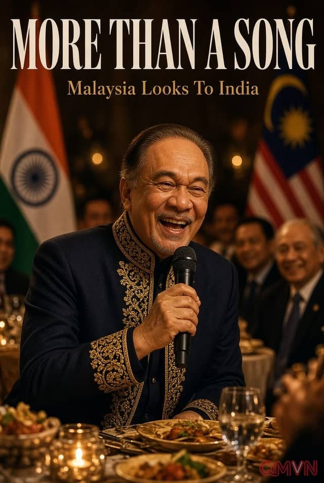 Anwar hát Bollywood ở Ấn Độ, nhưng Malaysia đang tìm một không gian chiến lược rộng hơn