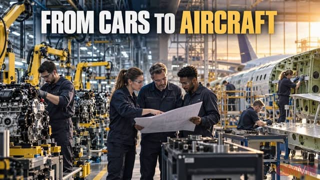 Nhà cung cấp JLR muốn đưa kỹ năng ô tô Anh sang hàng không vũ trụ để bảo vệ việc làm