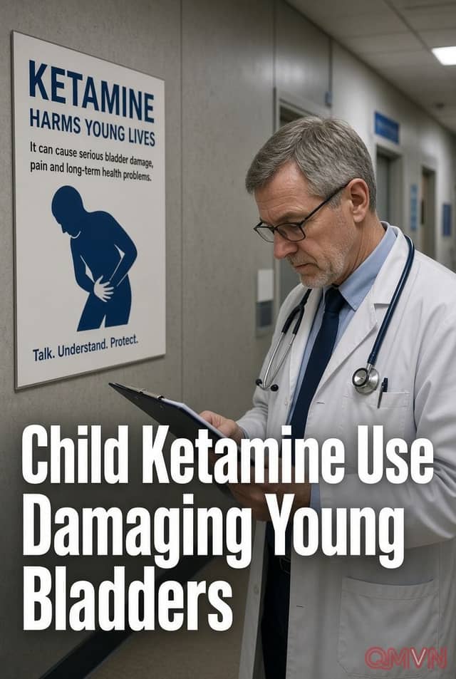 Vì Sao Ngày Càng Nhiều Trẻ Em Ở Anh Phải Điều Trị Tổn Thương Bàng Quang Nghiêm Trọng Do Ketamine