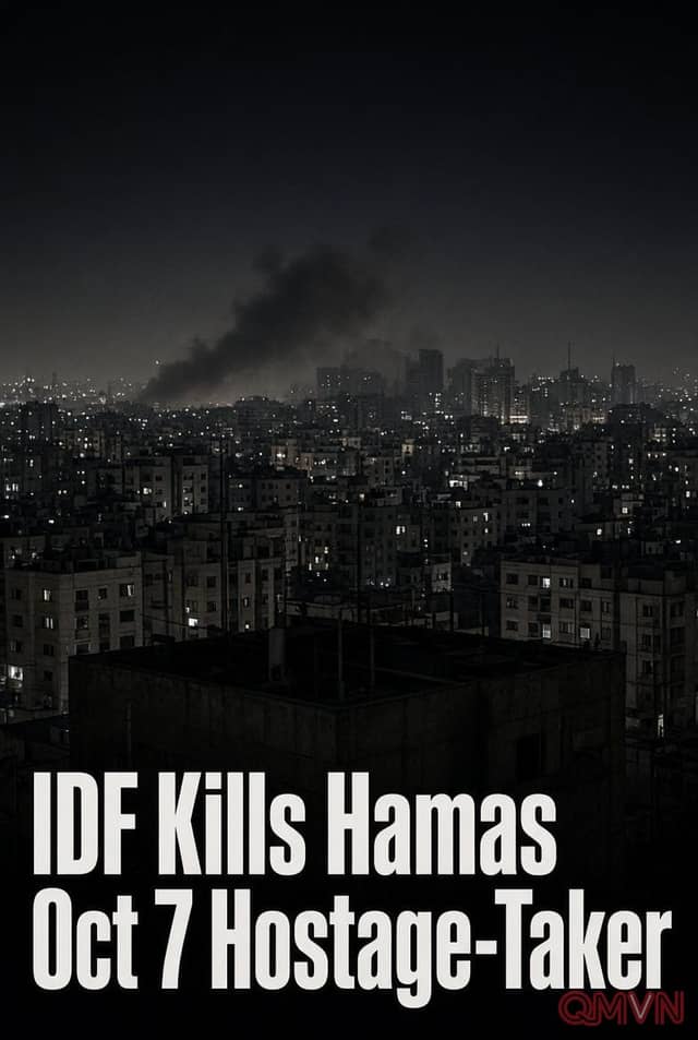 Chiến dịch không kích chính xác của Israel tại Dải Gaza hạ sát các chỉ huy Hamas liên quan vụ tấn công ngày 7 tháng 10 và bắt giữ con tin