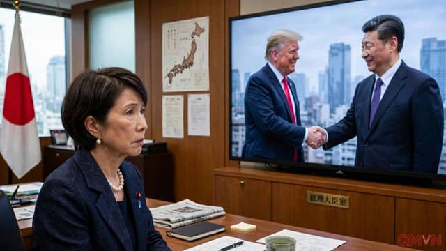 Nhật Bản lo ngại Trung Quốc tận dụng hội nghị thượng đỉnh Trump-Tập tại Washington để củng cố luận điệu chống Tokyo sau phát ngôn về Đài Loan