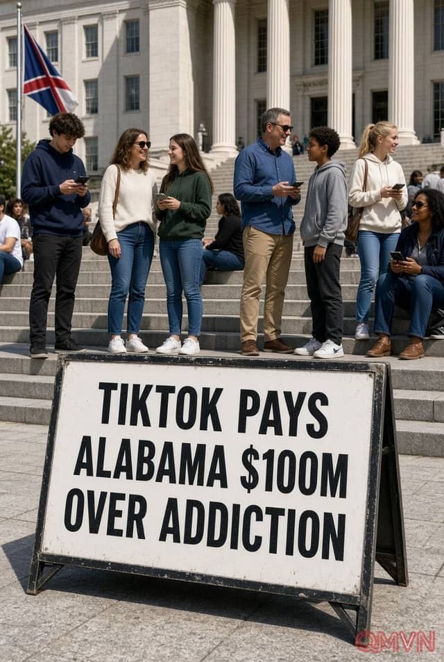 TikTok trả Alabama 100 triệu USD, giới hạn thanh thiếu niên hai giờ mỗi ngày để khép lại vụ kiện nghiện mạng xã hội