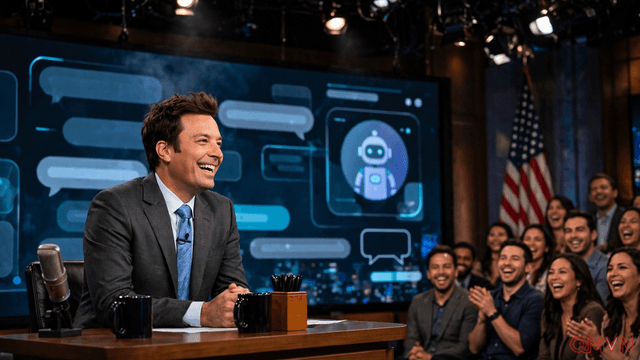 Jimmy Fallon châm biếm chatbot AI mới America.gov của chính quyền Trump tại Mỹ giữa làn sóng lo ngại và tiếng cười