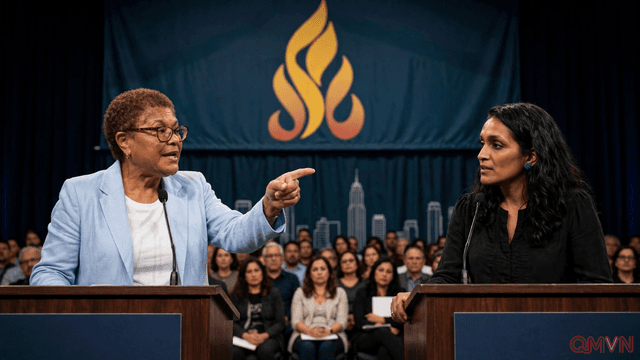 Thị trưởng Karen Bass và đối thủ Nithya Raman tranh giành cử tri chưa quyết định trước bầu cử Los Angeles còn năm tuần