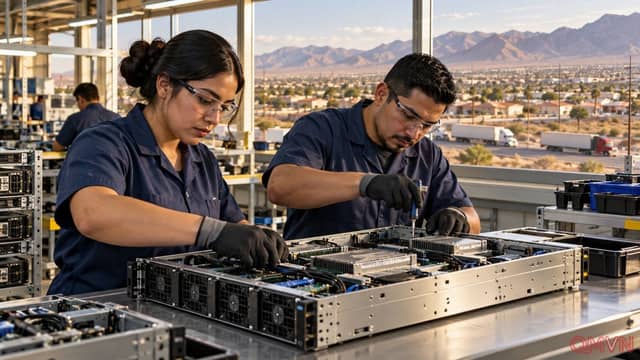 Nhà máy máy chủ AI tại Mexico cho thấy vì sao chuỗi cung ứng Mỹ khó tách rời láng giềng