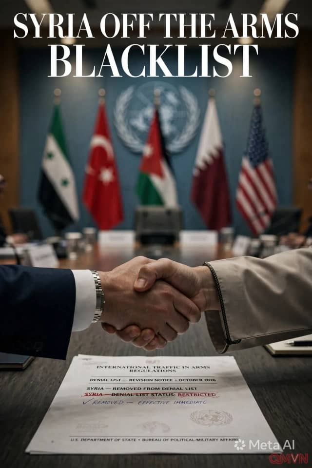 Mỹ gỡ Syria khỏi danh sách cấm mua vũ khí: Bước ngoặt mới trong quan hệ với Damascus sau hơn một thập kỷ đối đầu