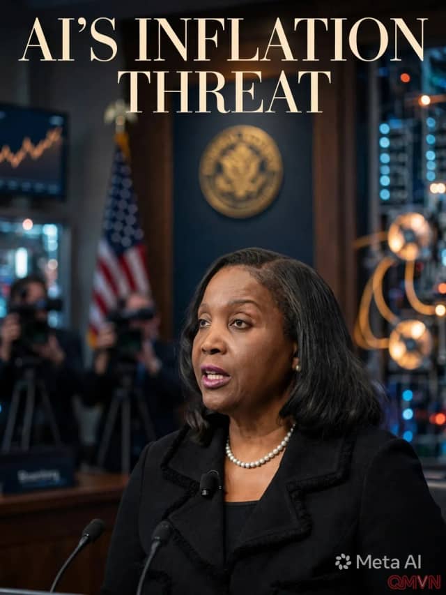 Thống đốc Fed Lisa Cook cảnh báo làn sóng đầu tư trí tuệ nhân tạo có thể đẩy lạm phát Mỹ, trở thành rủi ro hàng đầu năm 2027