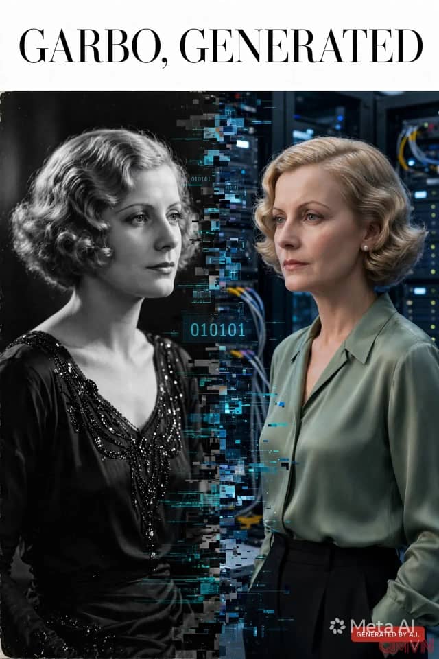Greta Garbo “trở lại” màn ảnh nhờ trí tuệ nhân tạo trong quảng cáo hãng Thụy Điển SKF, khơi lại tranh cãi đạo đức tái hiện người đã khuất