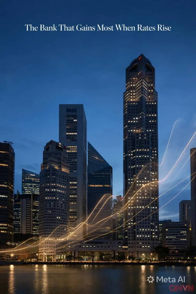Lãi suất đồng đôla Singapore đi lên, Macquarie chỉ ra vì sao UOB là ngân hàng được hưởng lợi nhiều nhất trong “bộ ba” nội địa