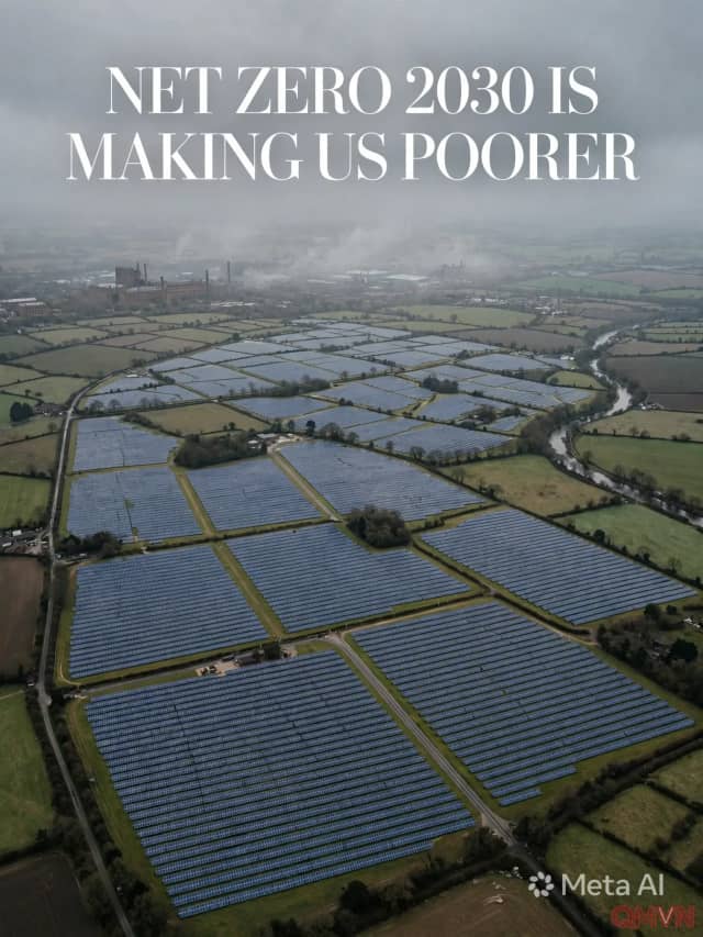 Giáo sư Dieter Helm kêu gọi “chủ nghĩa hiện thực khí hậu”: mục tiêu net zero 2030 đang khiến nước Anh nghèo đi