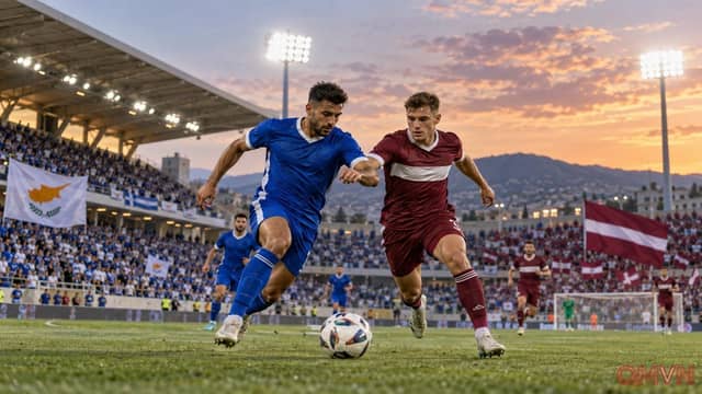 Síp gặp Latvia tại Nations League khi lợi thế sân nhà và cuộc đấu giữa các tuyến quyết định cơ hội bứt phá