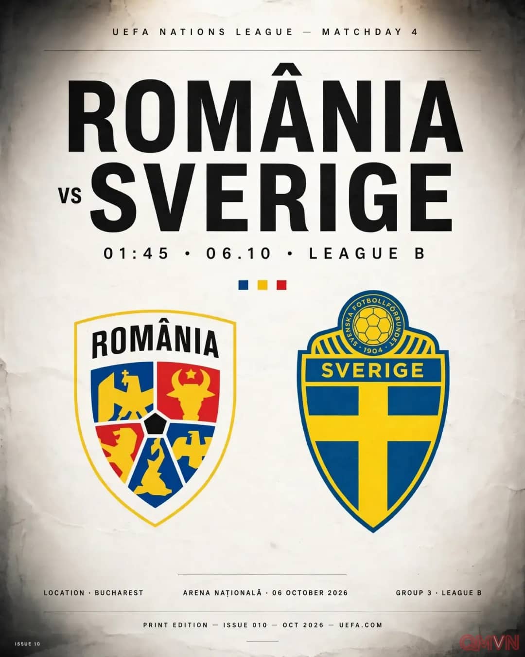 Romania - Thụy Điển, League B Nations League: Hagi tìm lối thoát trước khán giả nhà, Gyökeres và đội đầu bảng quyết giữ ngôi tại Bucharest