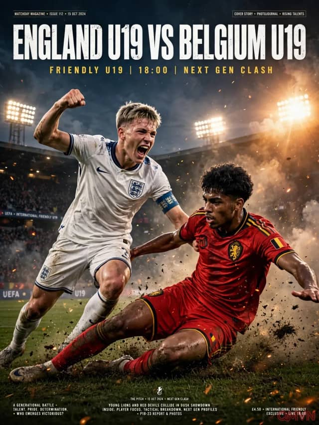Anh U19 - Bỉ U19, giao hữu tại Marbella: Tam Sư trẻ của Ben Futcher săn chiến thắng thứ tư liên tiếp trước thế hệ Diablotins mới