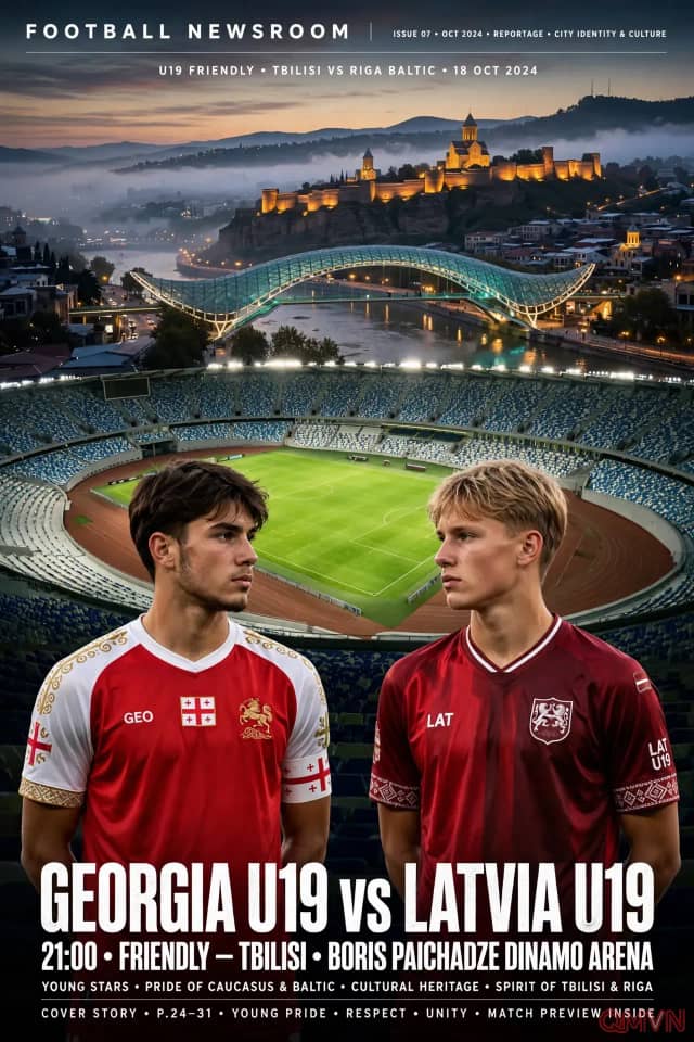 Georgia U19 - Latvia U19, giao hữu quốc tế: thầy trò Zurab Khizanishvili thử sức trước đại diện Baltic từng khiến Bỉ ôm hận