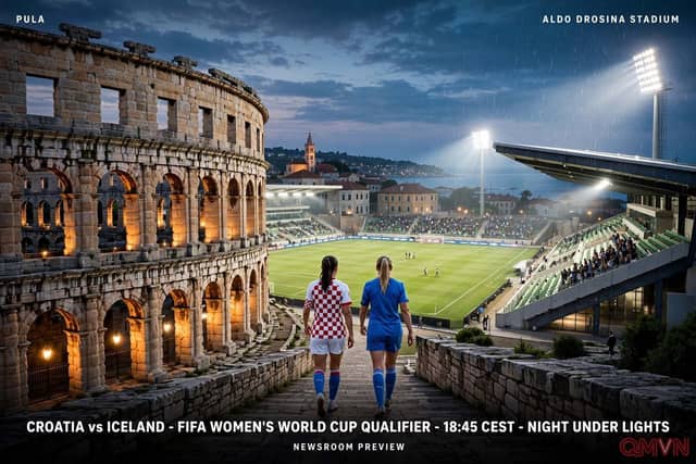 Croatia nữ đấu Iceland nữ ở lượt đi play-off World Cup 2027: Đội chủ nhà từ League C thách thức đối thủ giàu kinh nghiệm tại Pula