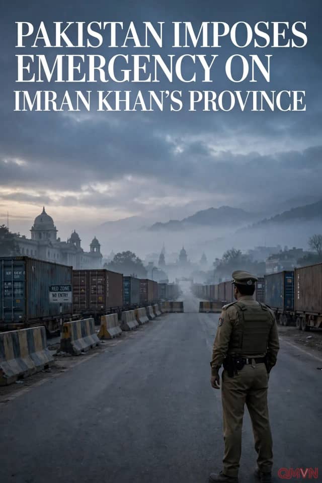 Pakistan ban bố tình trạng khẩn cấp, đình chỉ chính quyền tỉnh do đảng của cựu Thủ tướng Imran Khan lãnh đạo giữa căng thẳng leo thang