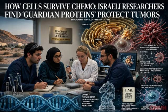 Các nhà khoa học Israel phát hiện cơ chế bảo vệ tế bào ung thư mở ra hy vọng mới phá vỡ bức tường kháng hóa trị