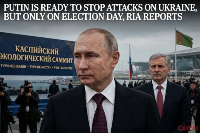 Tổng thống Nga Vladimir Putin sẵn sàng tạm ngừng tấn công Ukraine duy nhất trong ngày bầu cử tổng thống