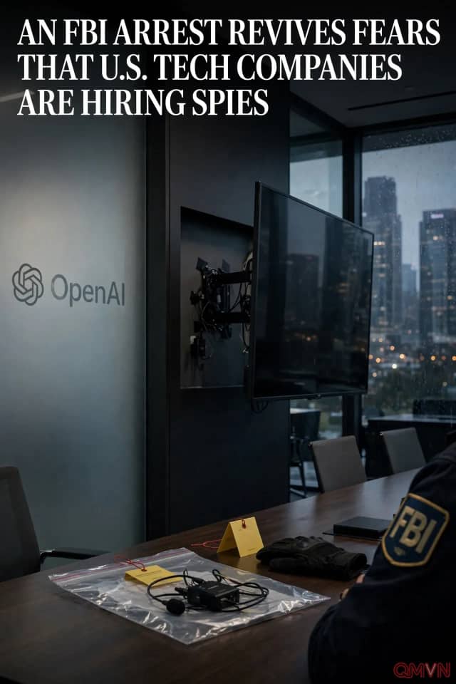 Vụ Bắt Giữ Của FBI Thổi Bùng Nỗi Lo Gián Điệp Công Nghệ Tại Thung Lũng Silicon Nước Mỹ