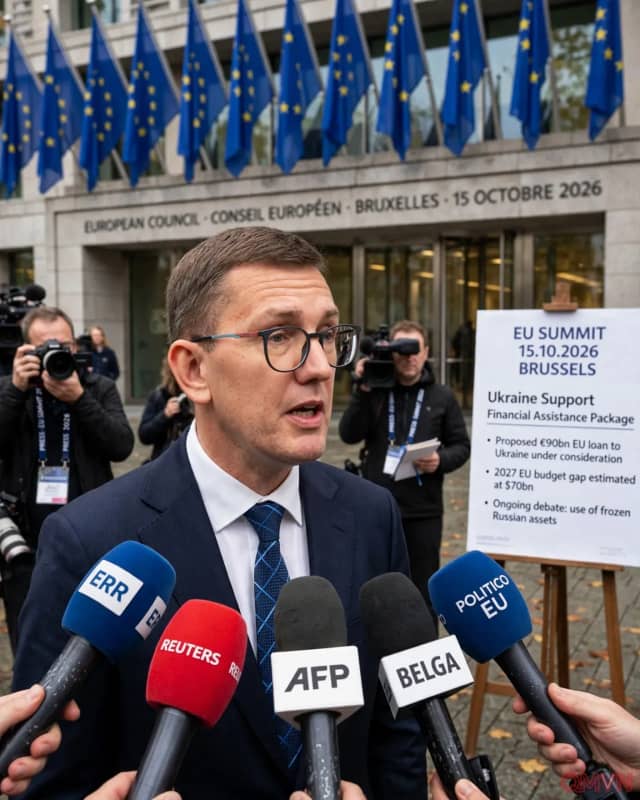Thủ tướng Estonia: EU có lẽ sẽ phải cấp khoản vay mới cho Ukraine để lấp khoảng trống ngân sách hơn 70 tỷ USD năm tới
