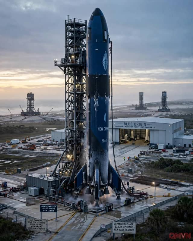 Blue Origin của tỷ phú Jeff Bezos đặt mục tiêu phóng tên lửa New Glenn nhiều lần mỗi tuần vào cuối thập kỷ để đua với SpaceX
