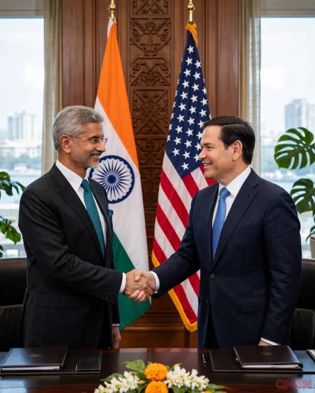 Ngoại trưởng Ấn Độ Jaishankar và Ngoại trưởng Mỹ Rubio sẽ hội đàm tại Mumbai ngày 20/10, tập trung vào năng lượng, thương mại và quốc phòng