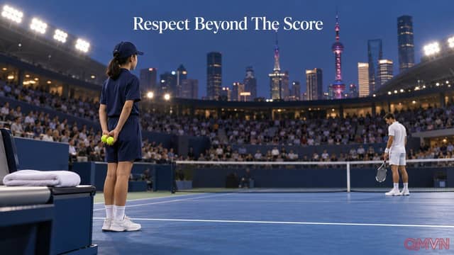 Jodar xin lỗi tại Shanghai Masters nhắc rằng tôn trọng trẻ nhặt bóng luôn phải đi cùng chiến thắng