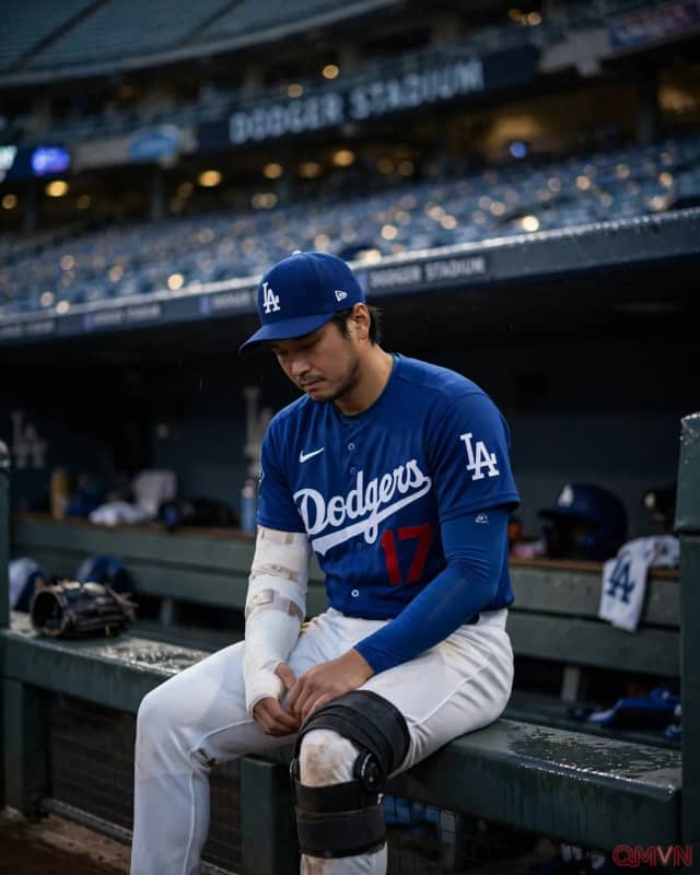 Chấn thương của Shohei Ohtani và bóng ma đóng cửa giải đấu phủ bóng lên mùa đông đầy bất định của Los Angeles Dodgers