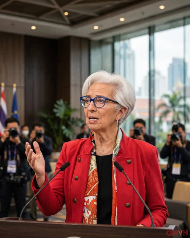 Chủ tịch ECB Christine Lagarde: làn sóng bán tháo trái phiếu sẽ kìm hãm tăng trưởng và làm chậm lạm phát ở khu vực đồng euro