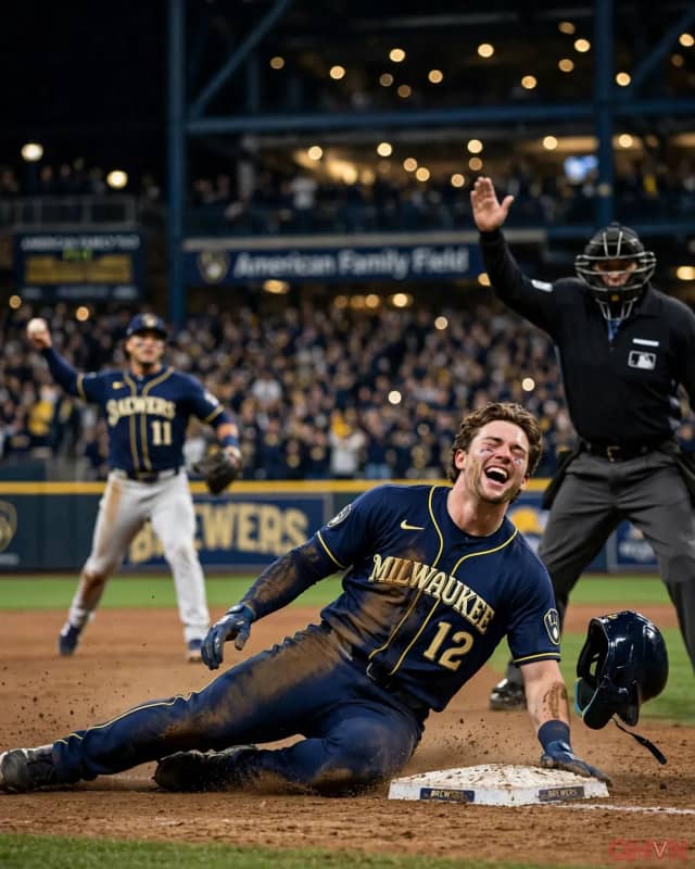 Brewers ngược dòng xóa cách biệt 4 điểm đánh bại Rays dẫn trước 2-0 tại World Series 2026