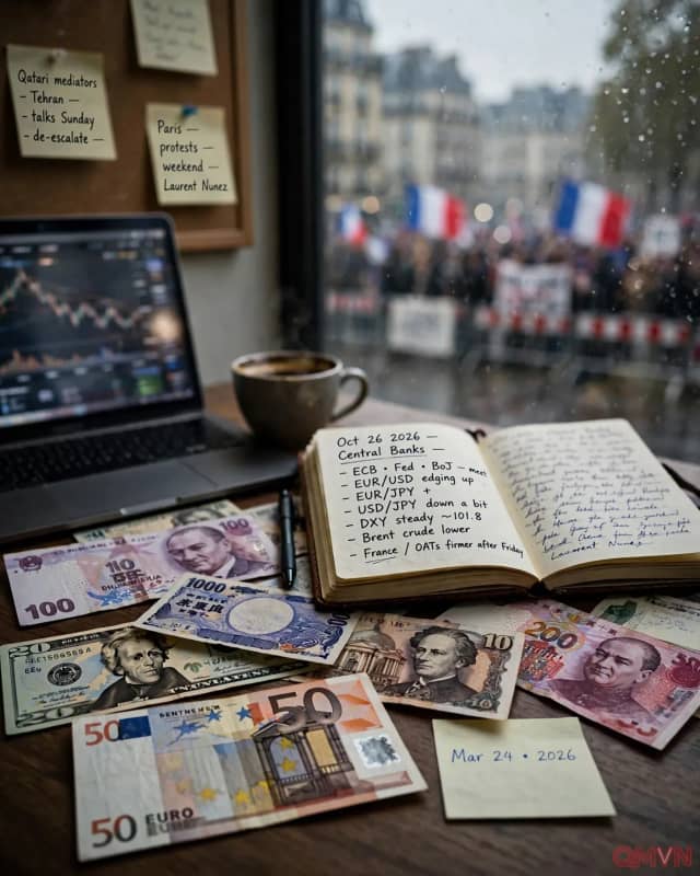Đồng euro tăng giá so với USD và yen trước tuần họp quan trọng của các ngân hàng trung ương tại châu Âu