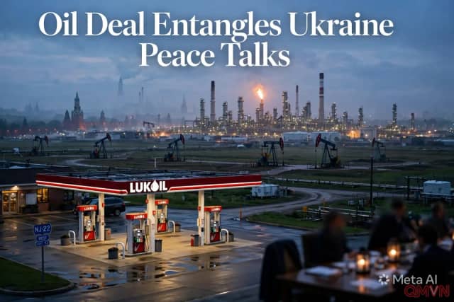 Đàm phán Mỹ - Nga về Ukraine mở rộng sang thương vụ dầu mỏ Lukoil gắn với giới doanh nhân thân cận ông Trump, dấy lên nghi vấn xung đột lợi ích